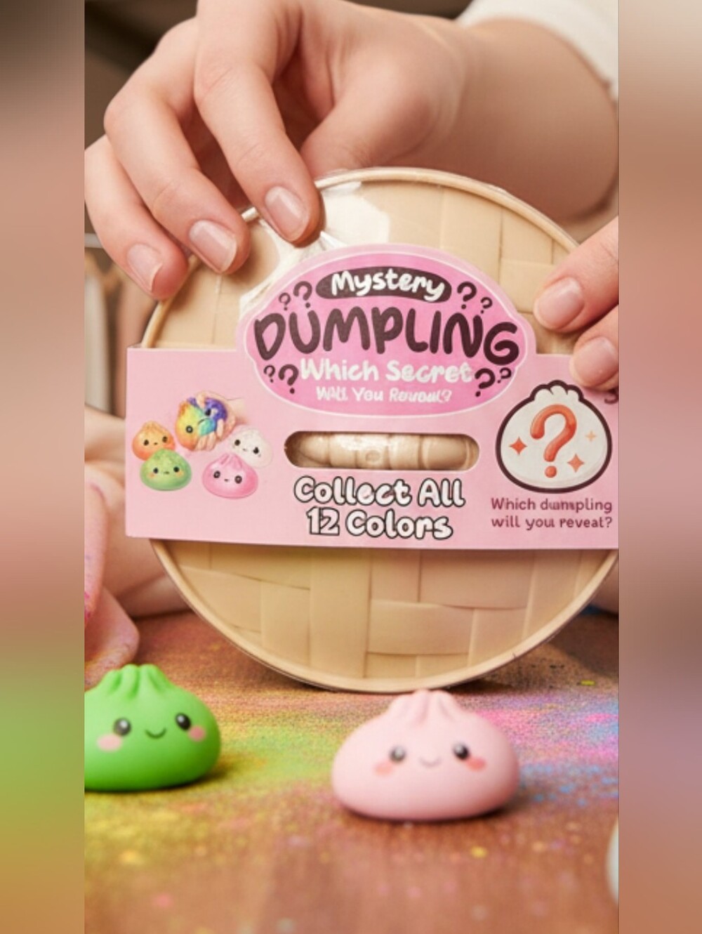 Mystery Dumpling Surprise Squishy Toy